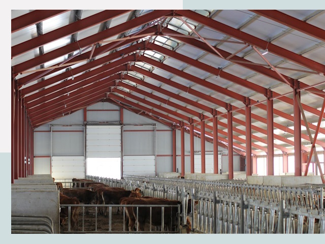 Строительство коровников в асбесте