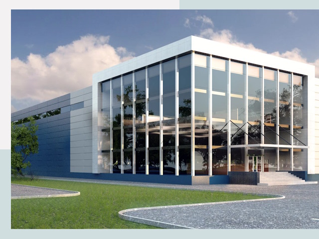 Торговые здания в асбесте