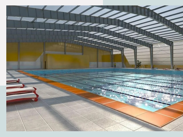 Строительство крытых бассейнов в асбесте