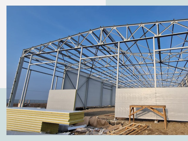 Утепленные ангары в Асбест от 606 руб. за м²