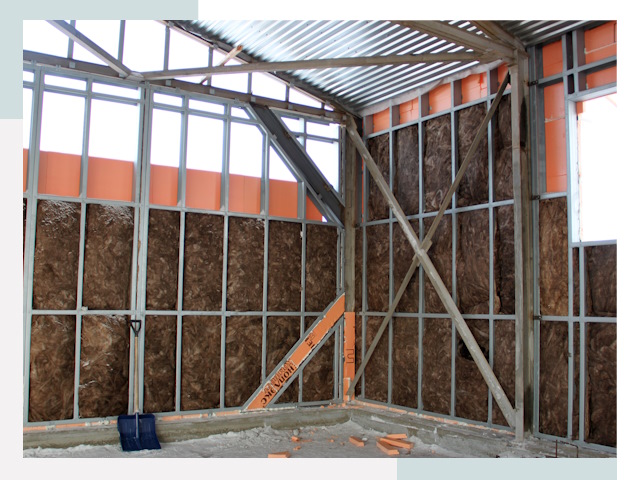 Утепленные ангары в асбесте