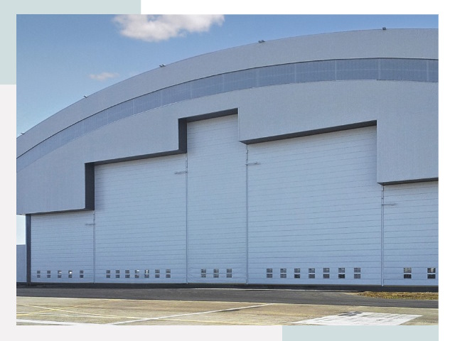 Раздвижные ангары в асбесте