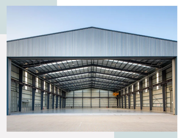 Большие ангары в асбесте