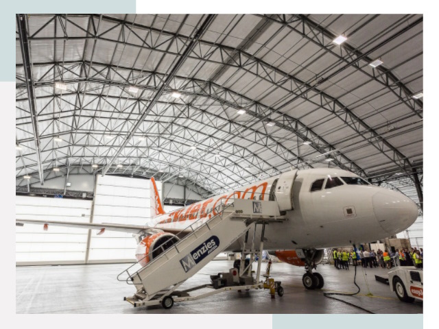 Авиационные ангары в асбесте