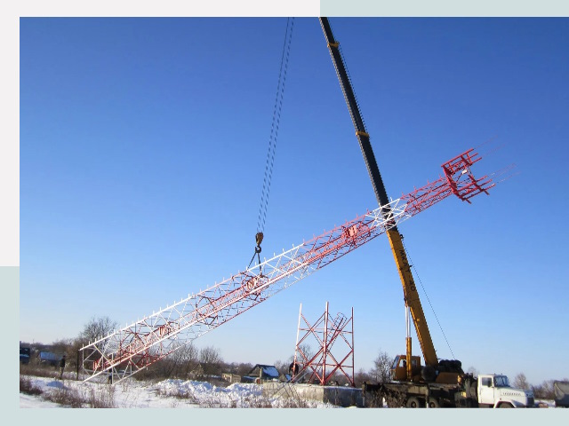 Строительство башен связи в асбесте от 606 руб.