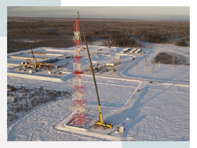 Мачты связи в асбесте