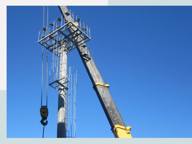 Монтаж осветительных мачт в Асбест от 606 руб.