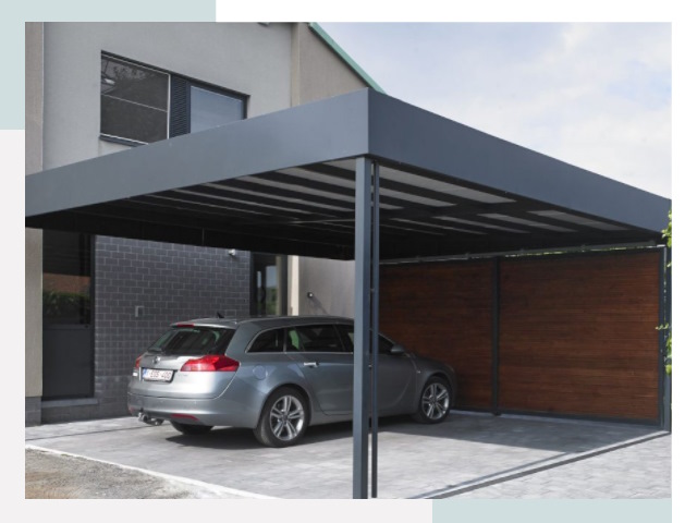 Металлические навесы в асбесте