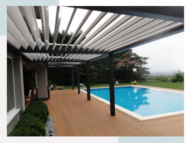 Перголы в асбесте