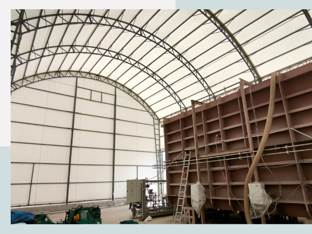 Оснащение ангаров в асбесте от 606 руб. - Надежно и быстро