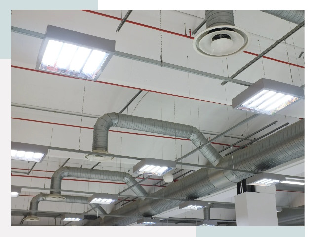 Вентиляция ангаров в асбесте