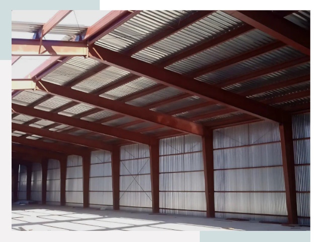 Металлические склады в асбесте